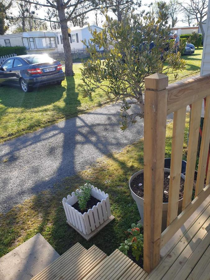 La Chanterie Agreable Mobil-Home Residentiel Normand Saint-Pair-sur-Mer Exterior foto