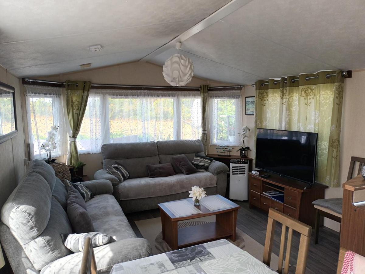 La Chanterie Agreable Mobil-Home Residentiel Normand Saint-Pair-sur-Mer Exterior foto
