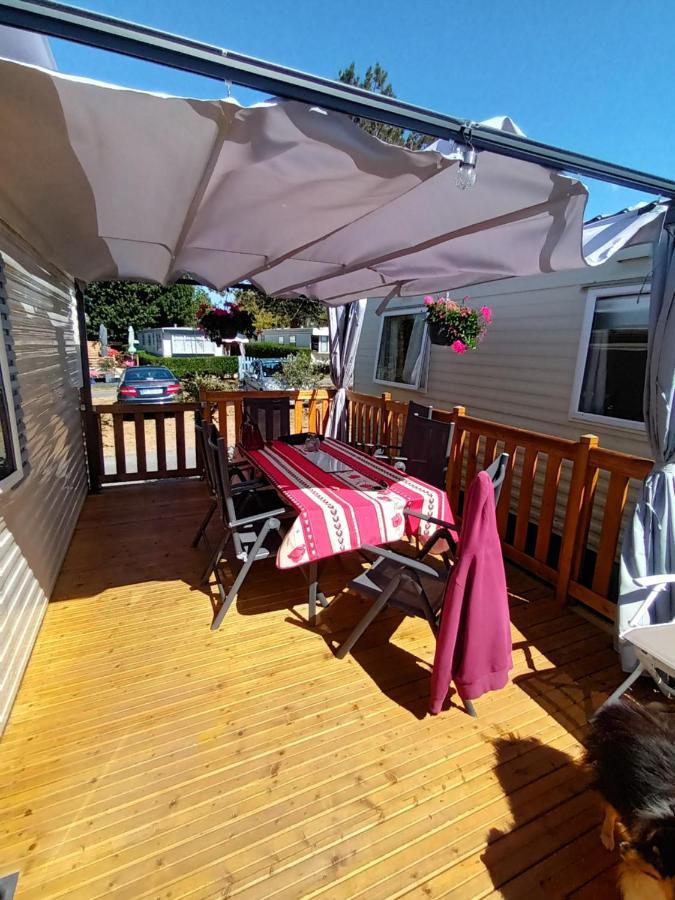 La Chanterie Agreable Mobil-Home Residentiel Normand Saint-Pair-sur-Mer Exterior foto